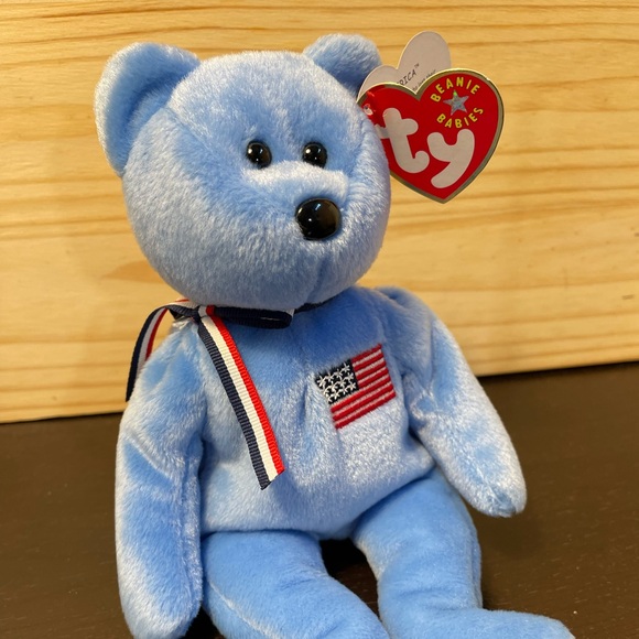 America, 2001 Beanie Baby - blue // 3/$38 - Picture 7 of 8